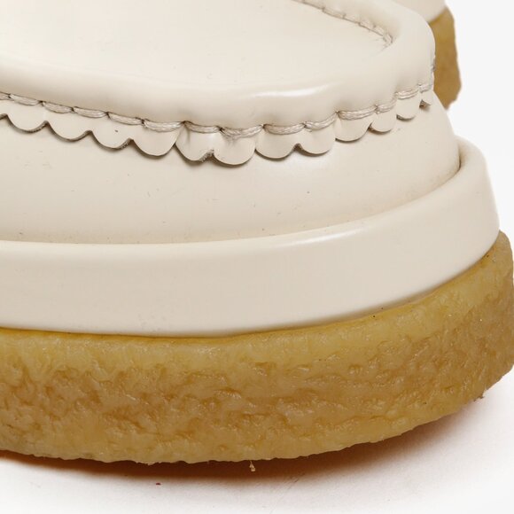 Chloe Beige Jamie Sock Boots - Picture 8 of 9